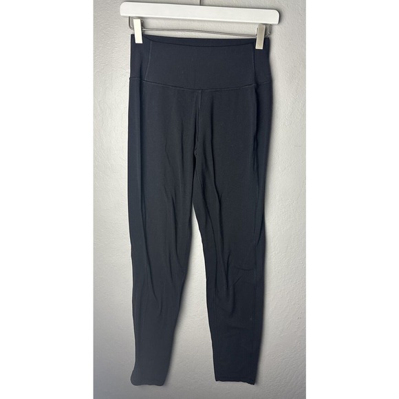 Lululemon Wunder Under Mid-Rise Leggings Full-On Luon 28" Inseam Sz 6 Black 31” - Picture 1 of 3